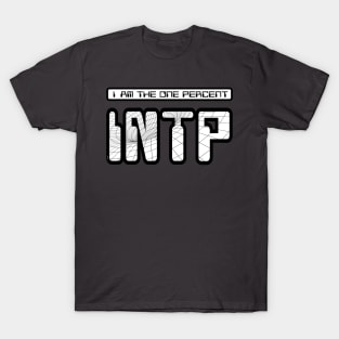 INTP - I Am The One Percent (Wormhole) T-Shirt